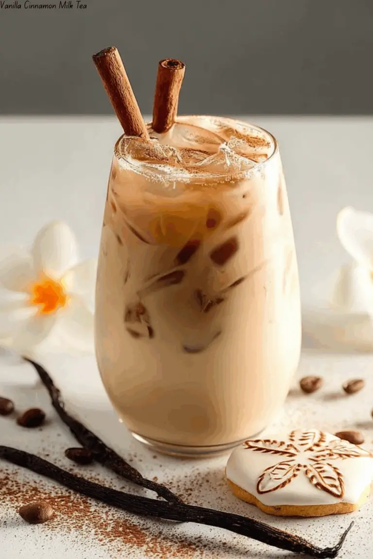 Vanilla Cinnamon Milk Tea