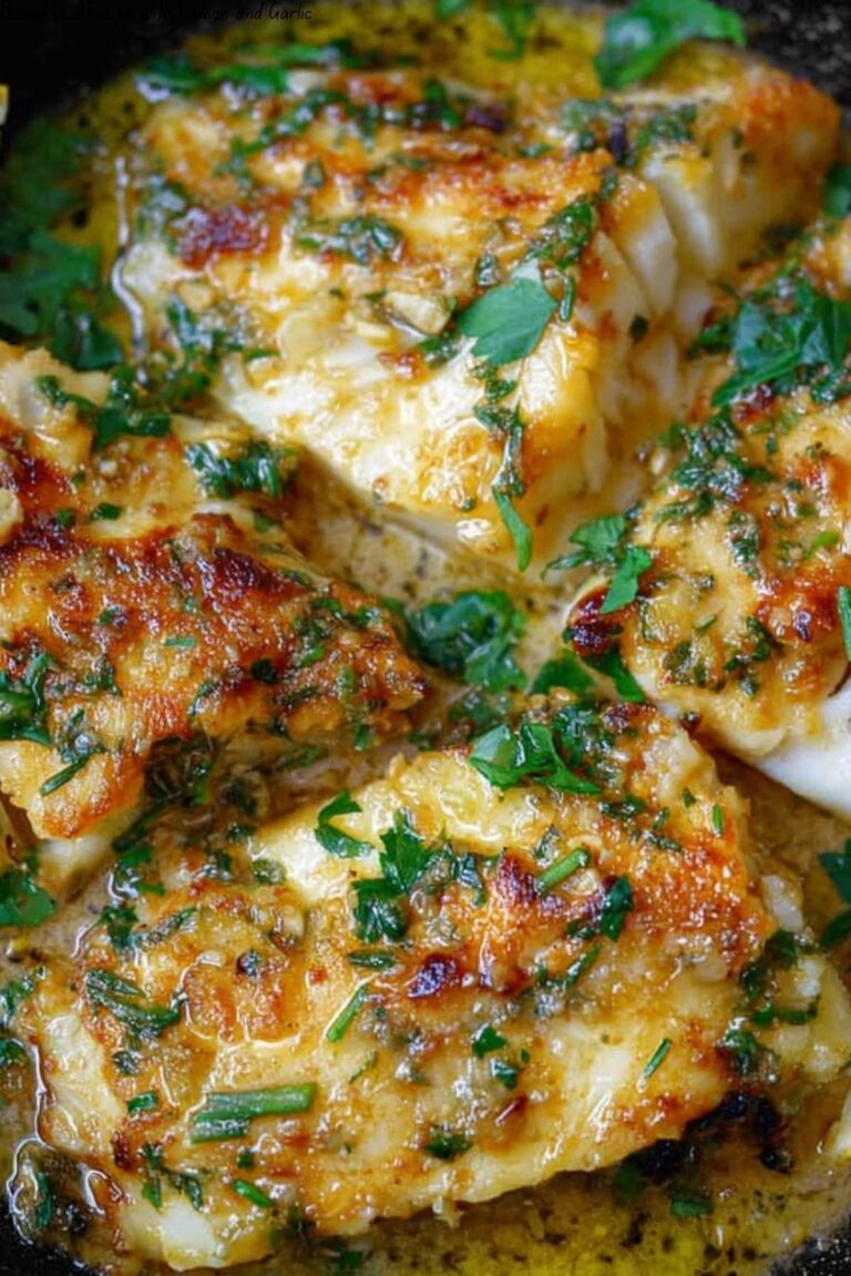 Baked Cod Recipe with Lemon and Garlic