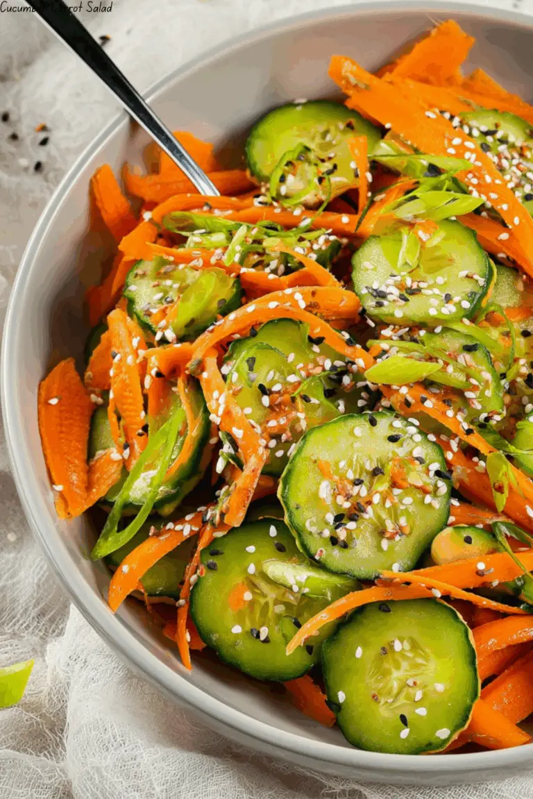 Cucumber Carrot Salad