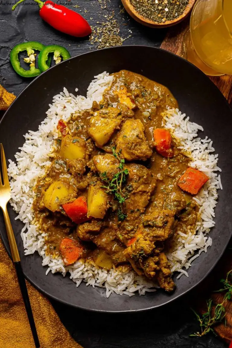 Authentic Jamaican Curry Chicken