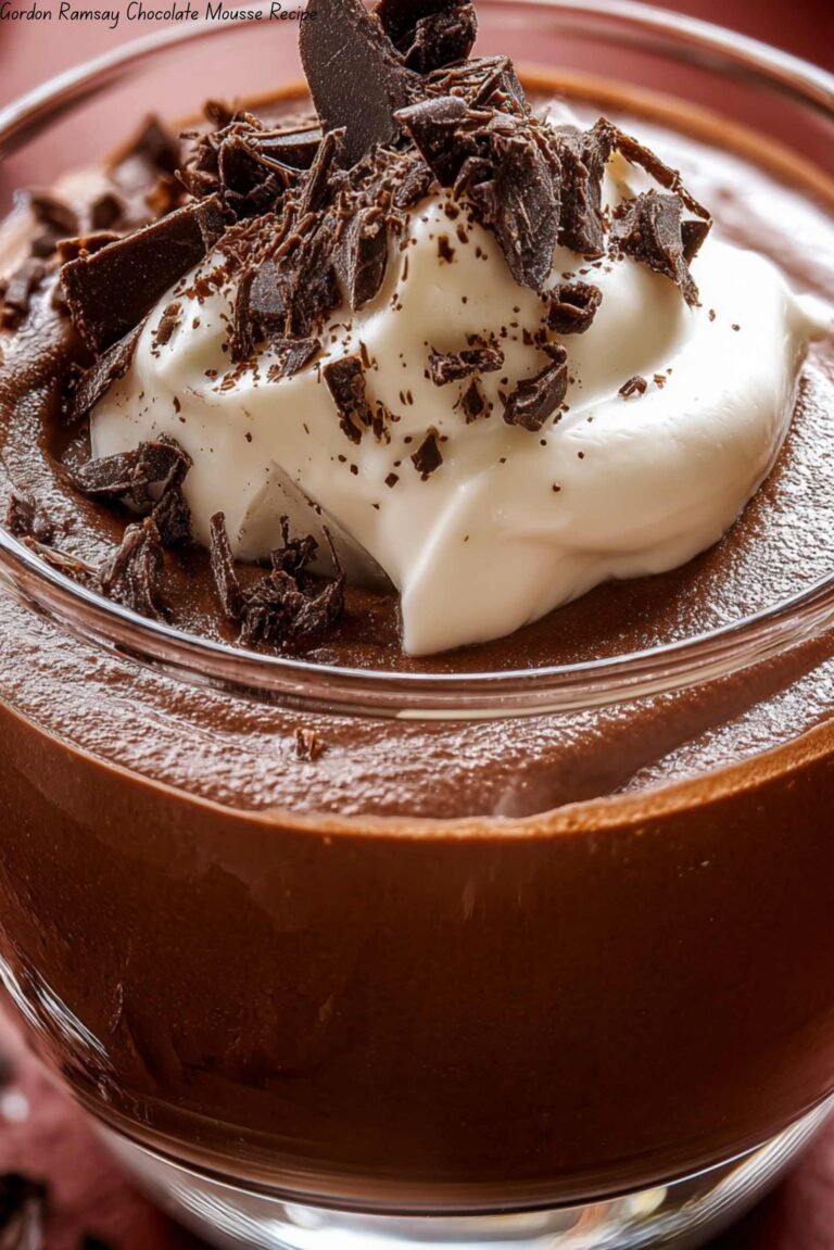 Gordon Ramsay Chocolate Mousse Recipe