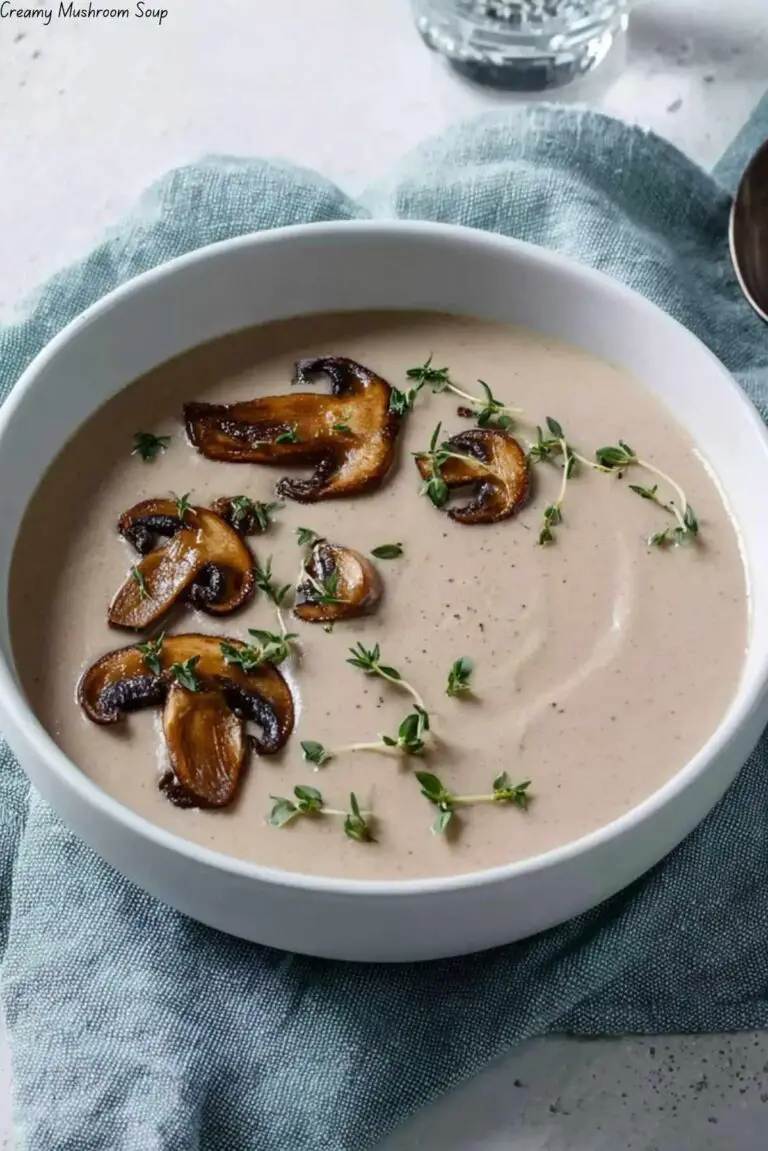Creamy Mushroom Soup