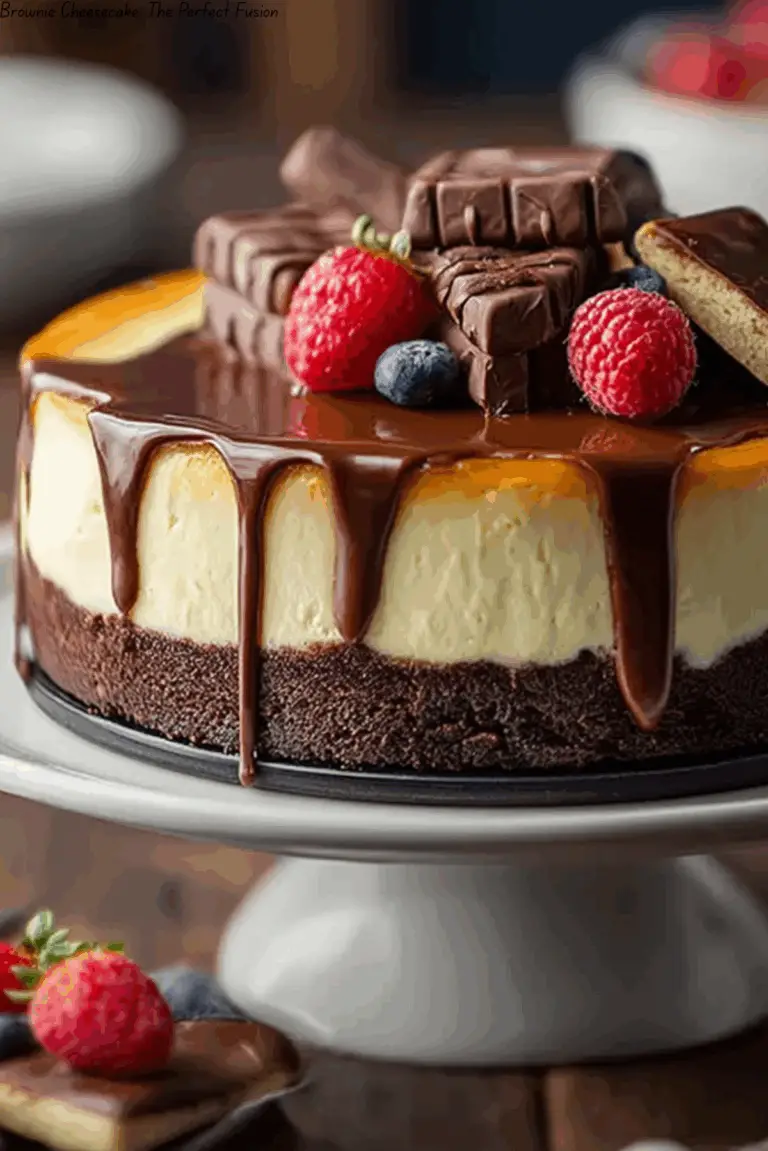Brownie Cheesecake: The Perfect Fusion