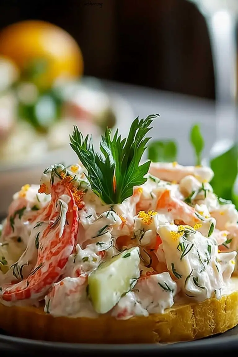 Delicious Crab Salad Recipe for Every Gathering