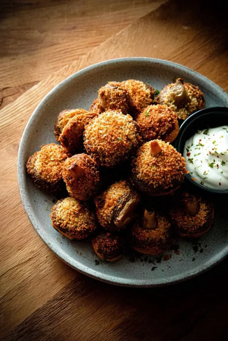 Fried mushrooms