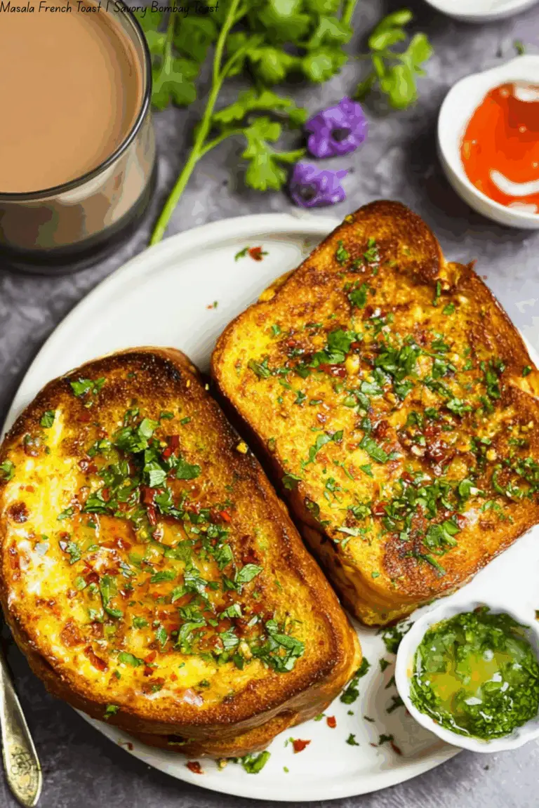 Masala French Toast | Savory Bombay Toast