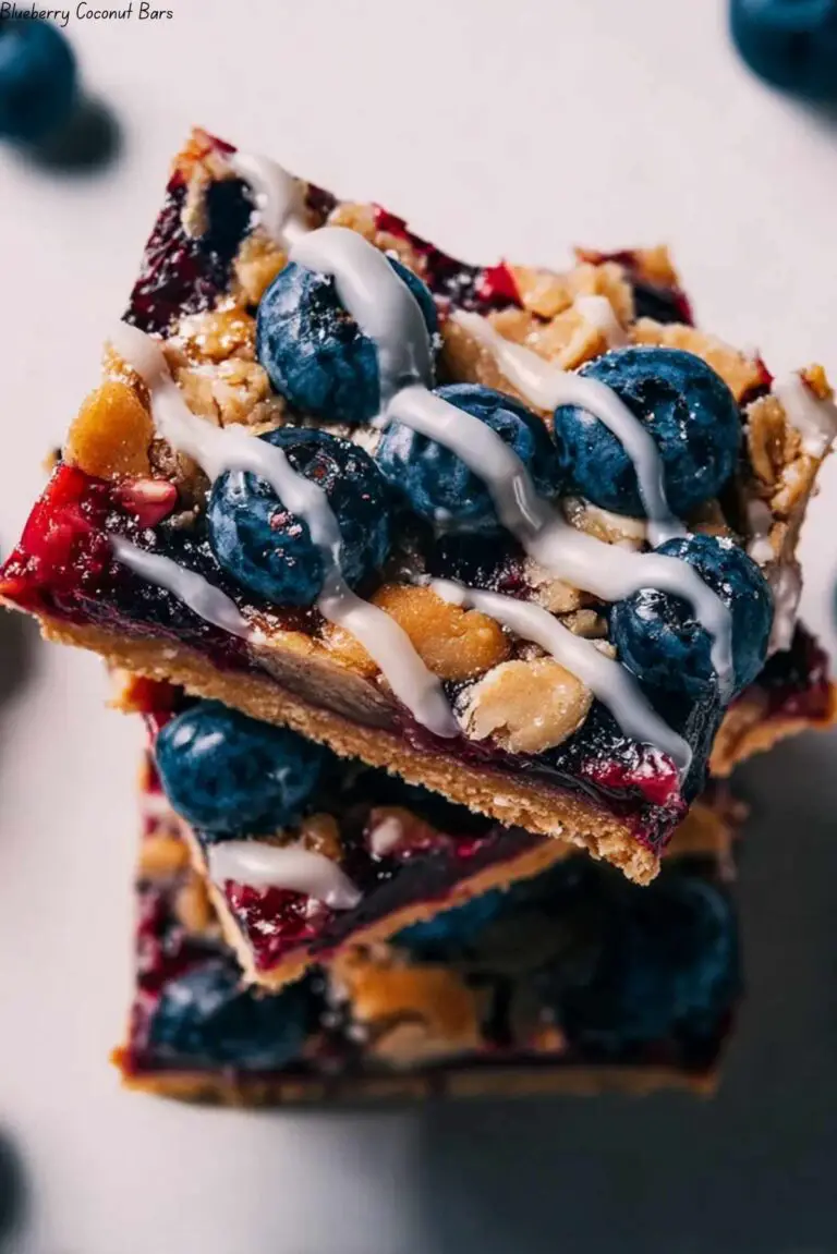 Blueberry Coconut Bars