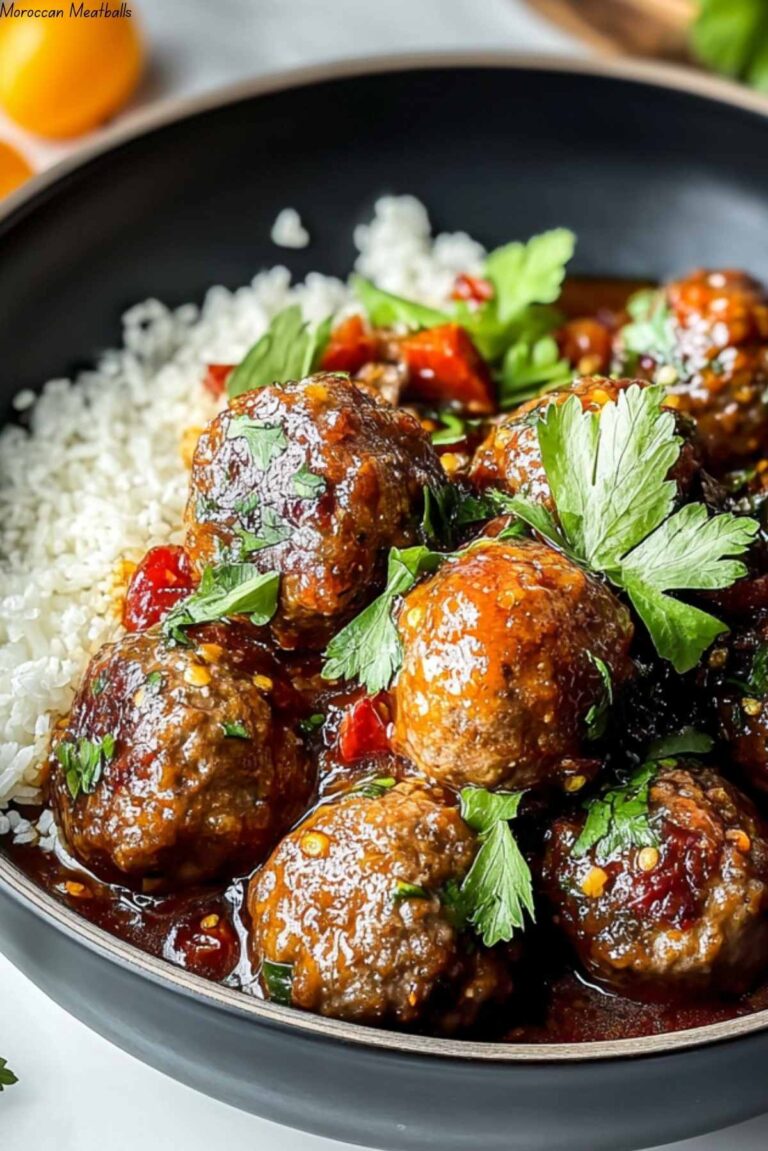 Moroccan Meatballs