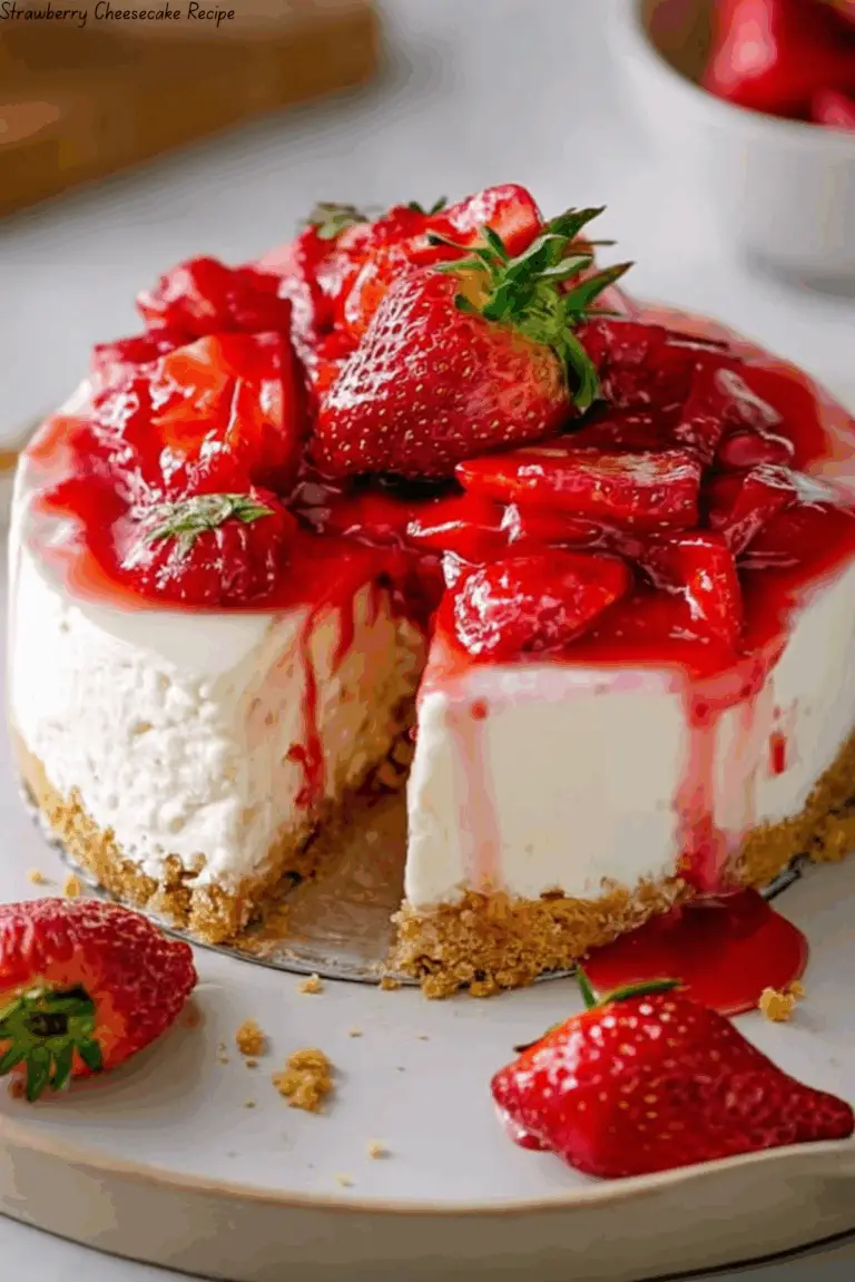 Strawberry Cheesecake Recipe