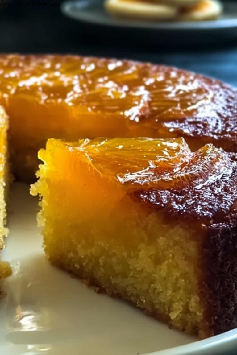 Zesty Persian Orange Cake