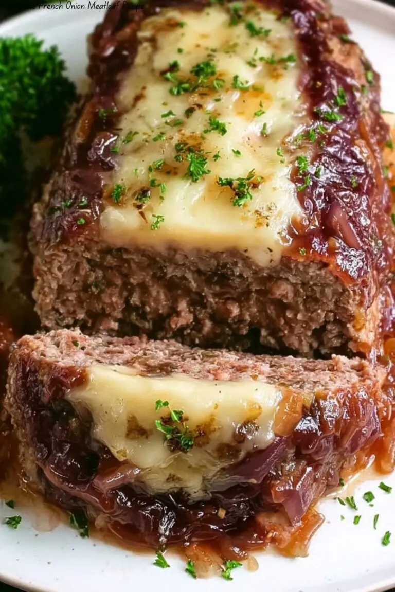 Irresistible French Onion Meatloaf Recipe