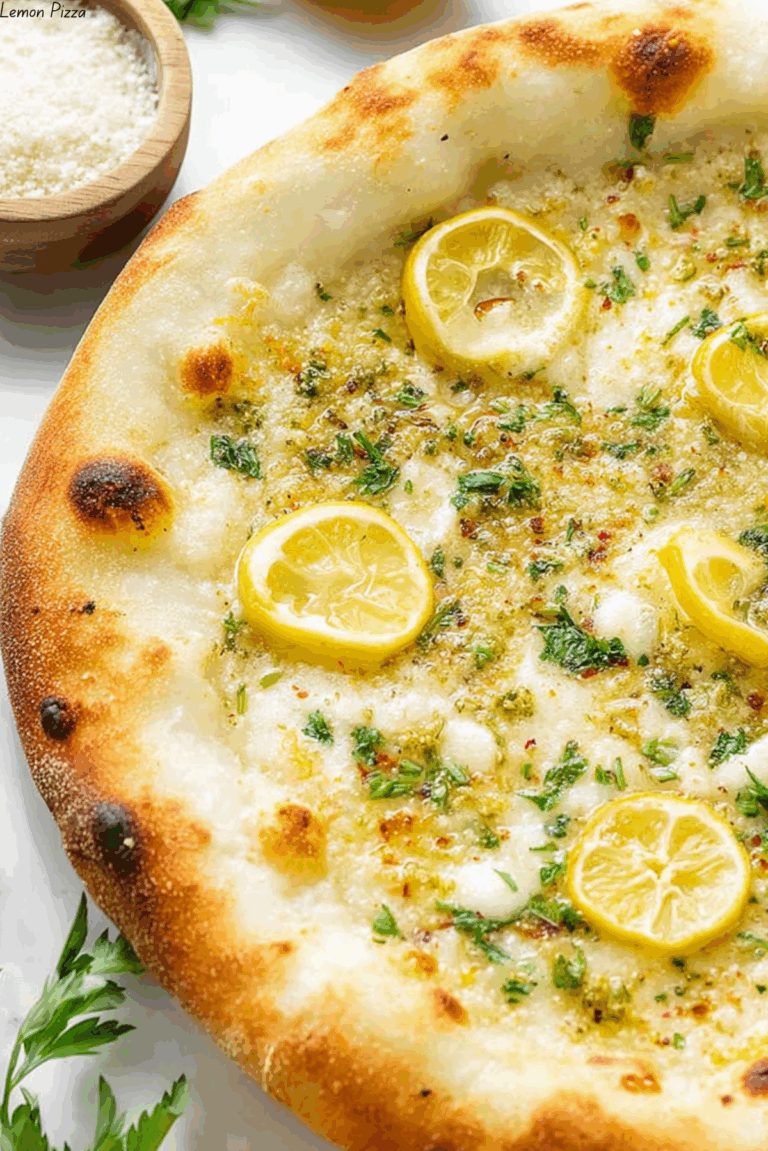 Lemon Pizza