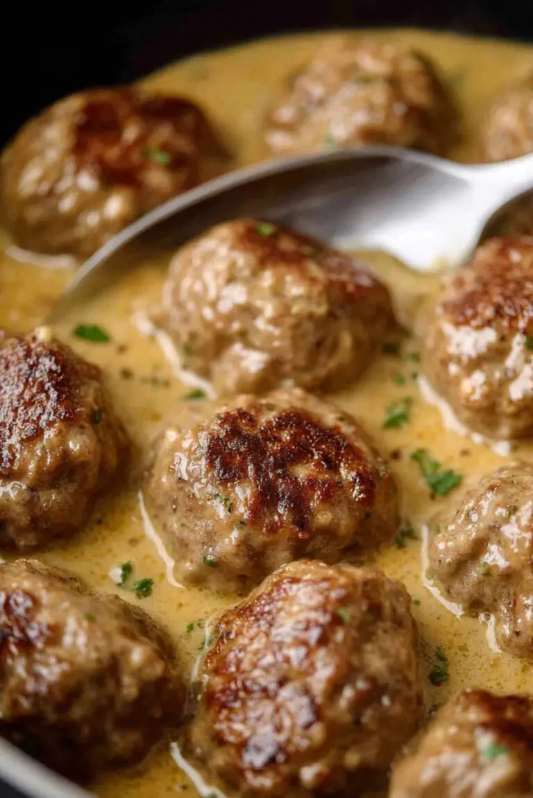 Meatballs In Lemon Sauce (Greek Keftedes)