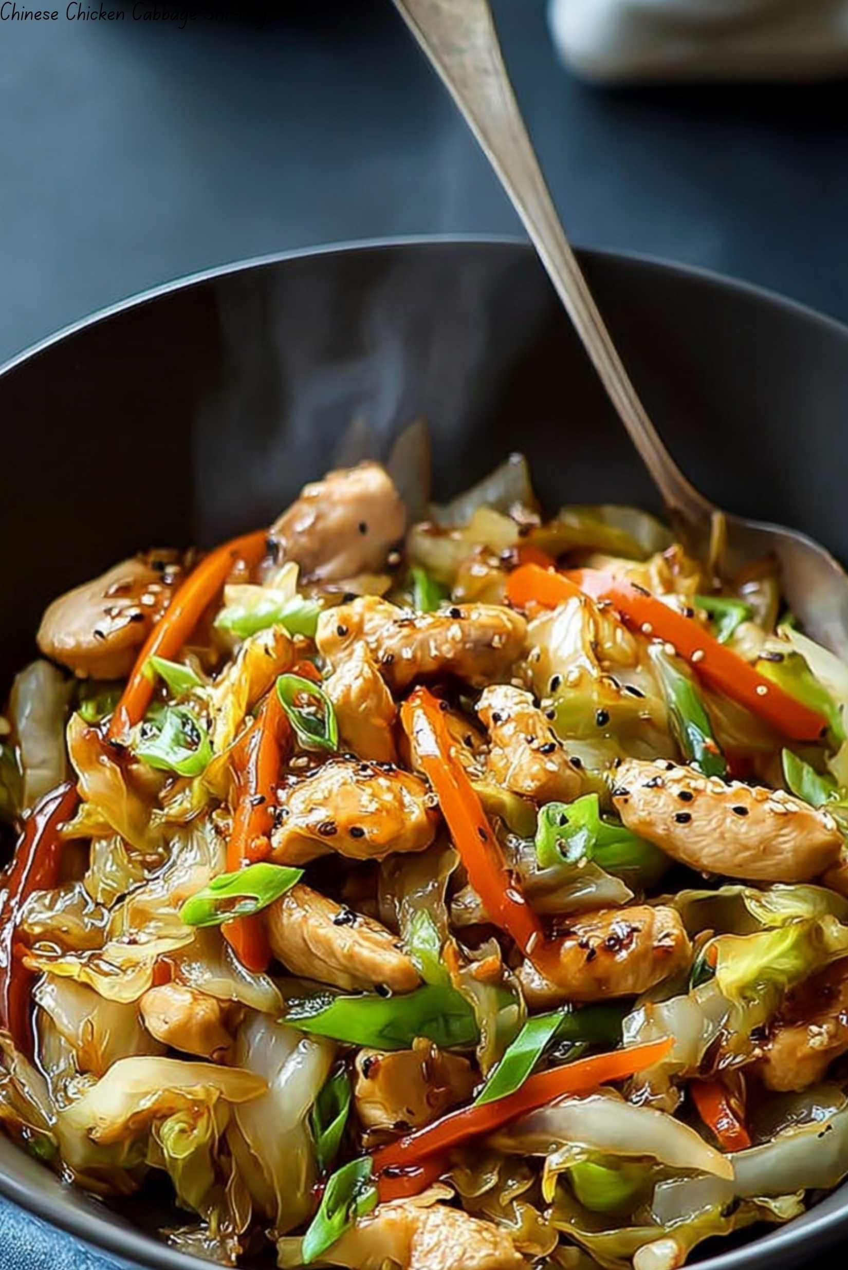 Chinese Chicken Cabbage Stir-Fry