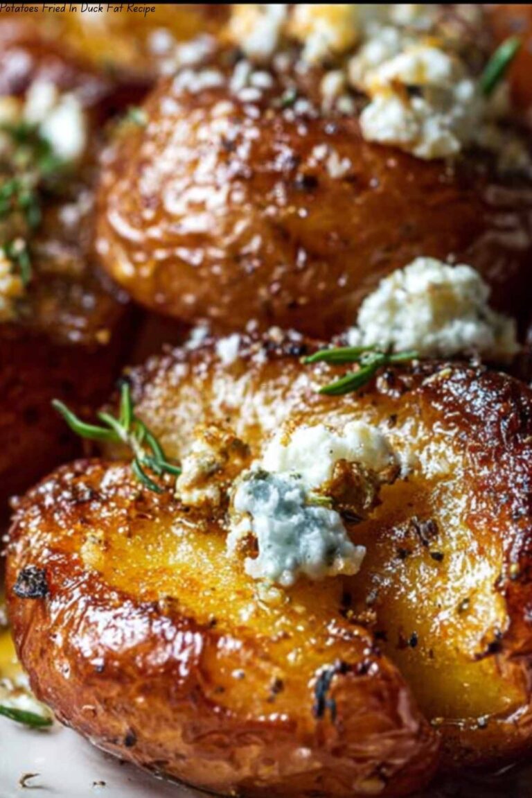 Potatoes Fried In Duck Fat Recipe