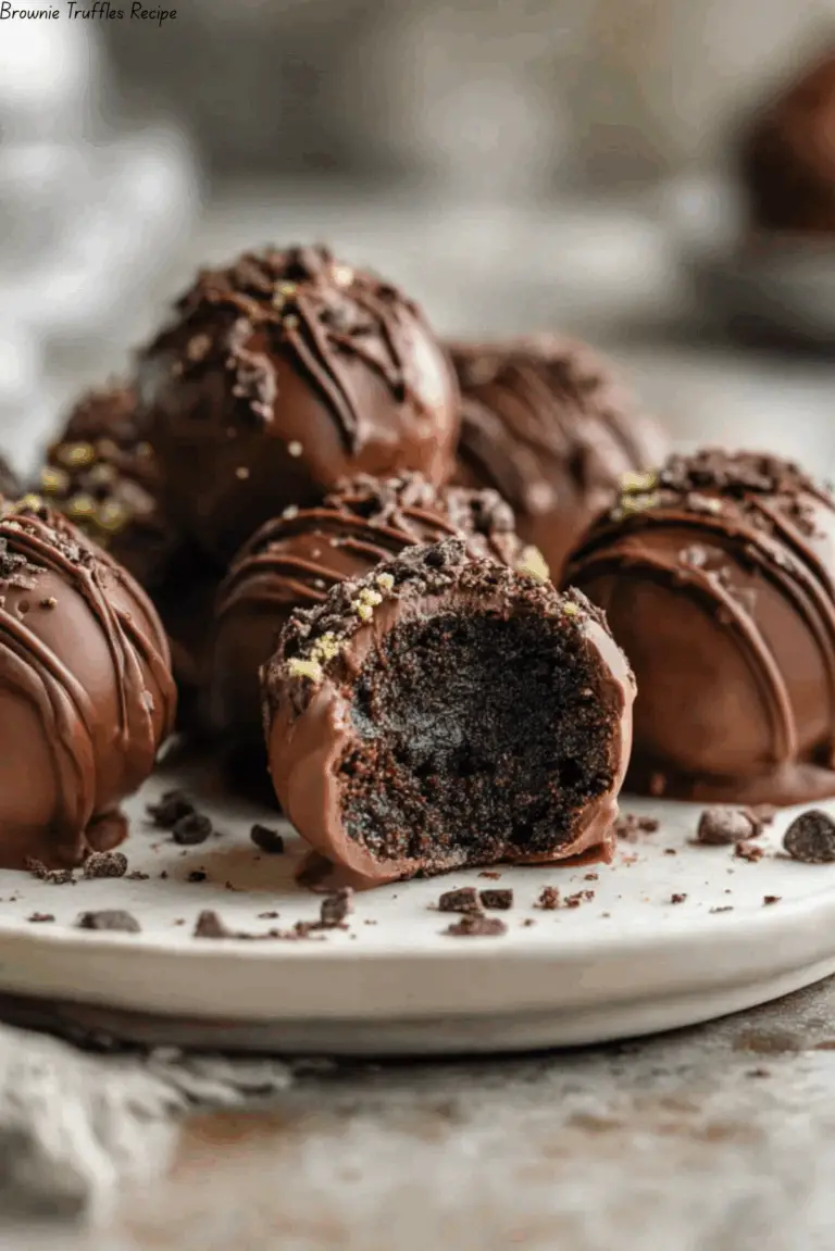 Brownie Truffles Recipe