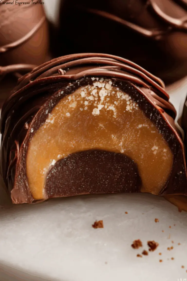 Caramel Espresso Truffles