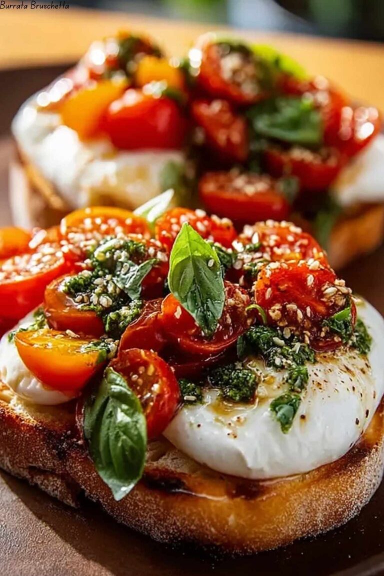Burrata Bruschetta