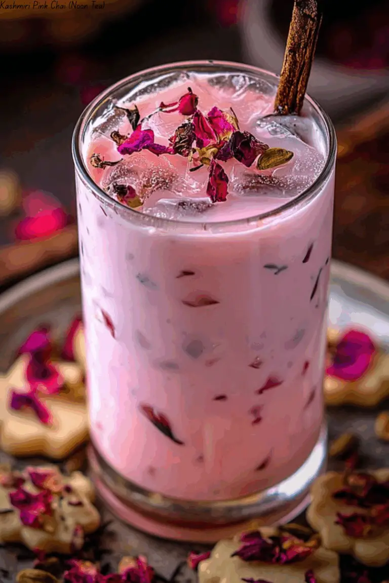 Kashmiri Pink Chai (Noon Tea)