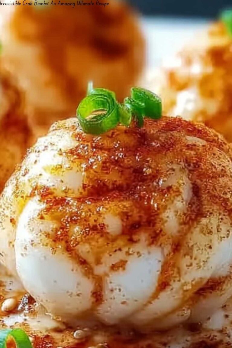 Irresistible Crab Bombs: An Amazing Ultimate Recipe