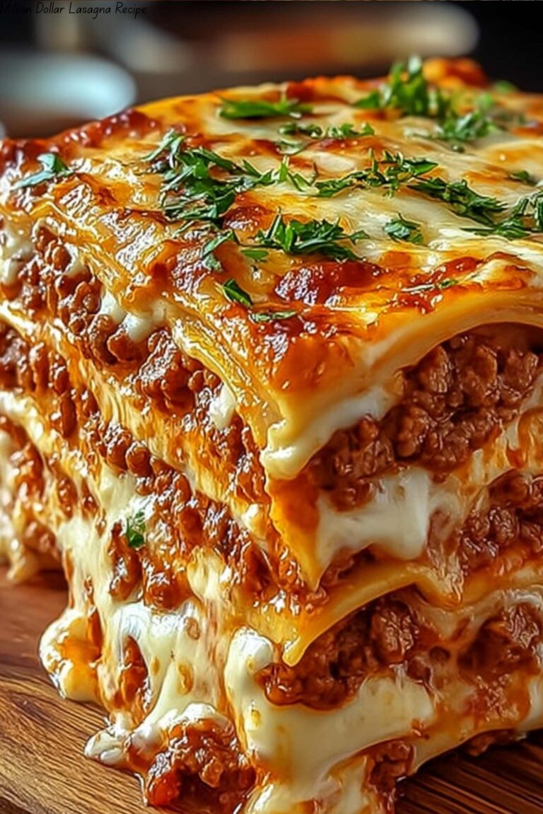 Million Dollar Lasagna Recipe