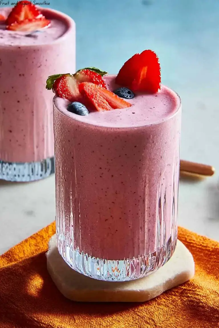 Fruit and Yogurt Smoothie