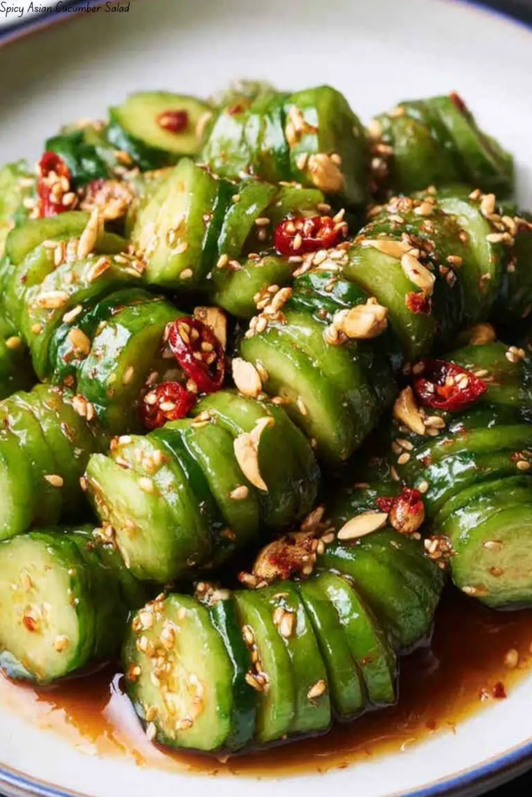 Spicy Asian Cucumber Salad
