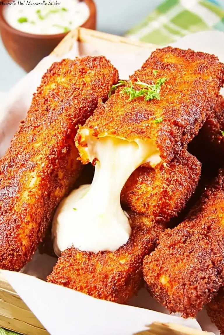 Nashville Hot Mozzarella Sticks
