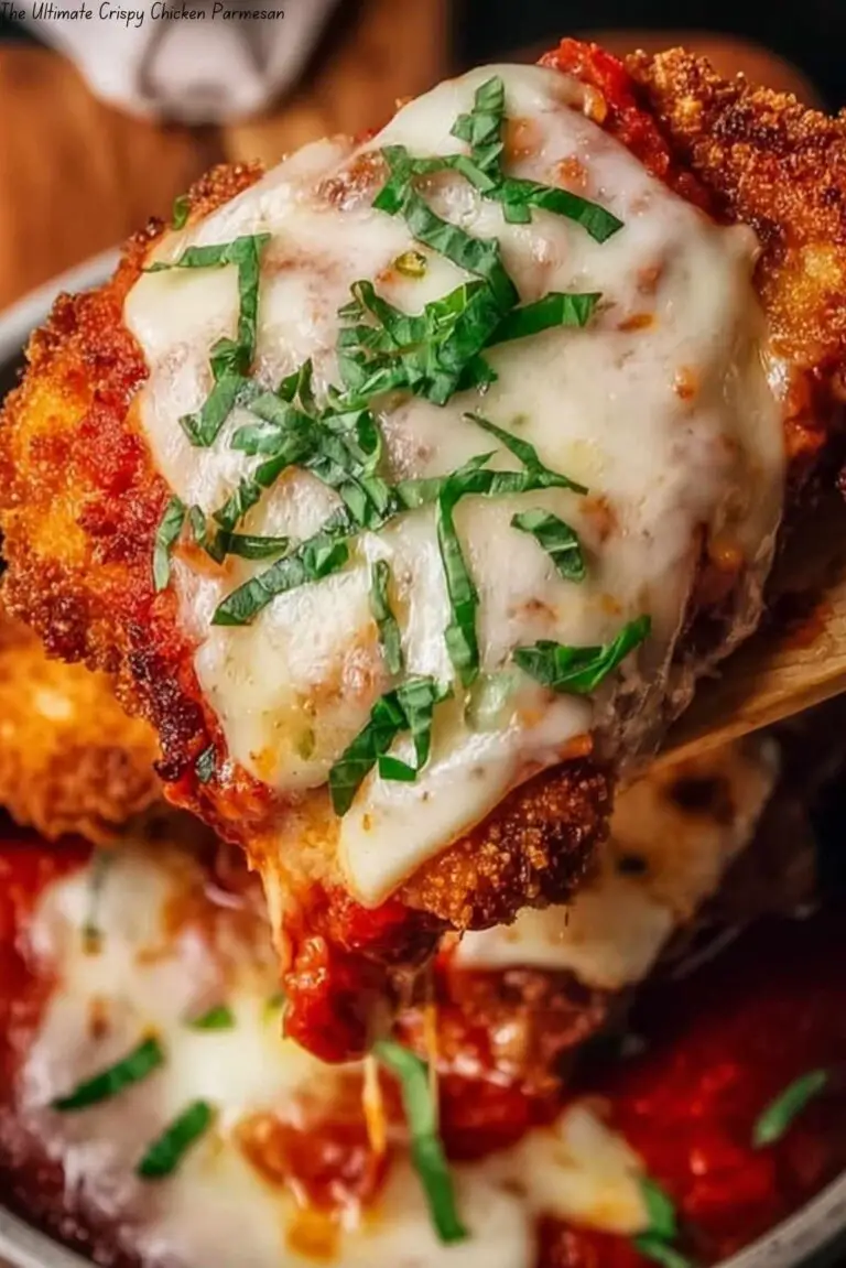 The Ultimate Crispy Chicken Parmesan