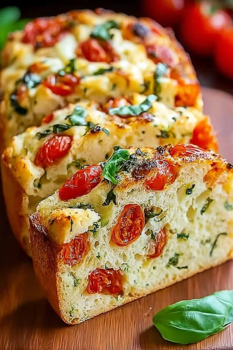 Savory Caprese Bread : A Fresh Italian Bread