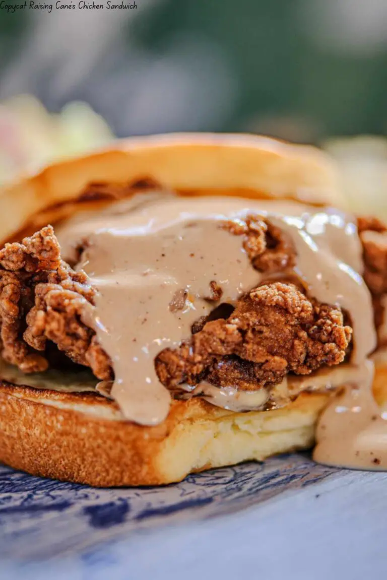 Copycat Raising Cane’s Chicken Sandwich
