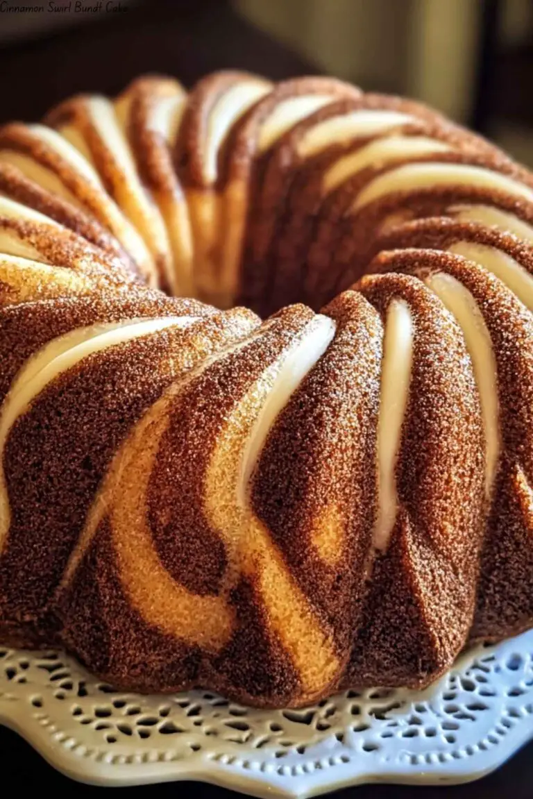 Cinnamon Swirl Bundt Cake