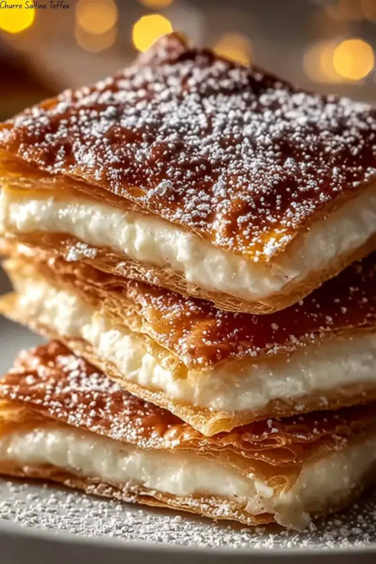 Churro Saltine Toffee