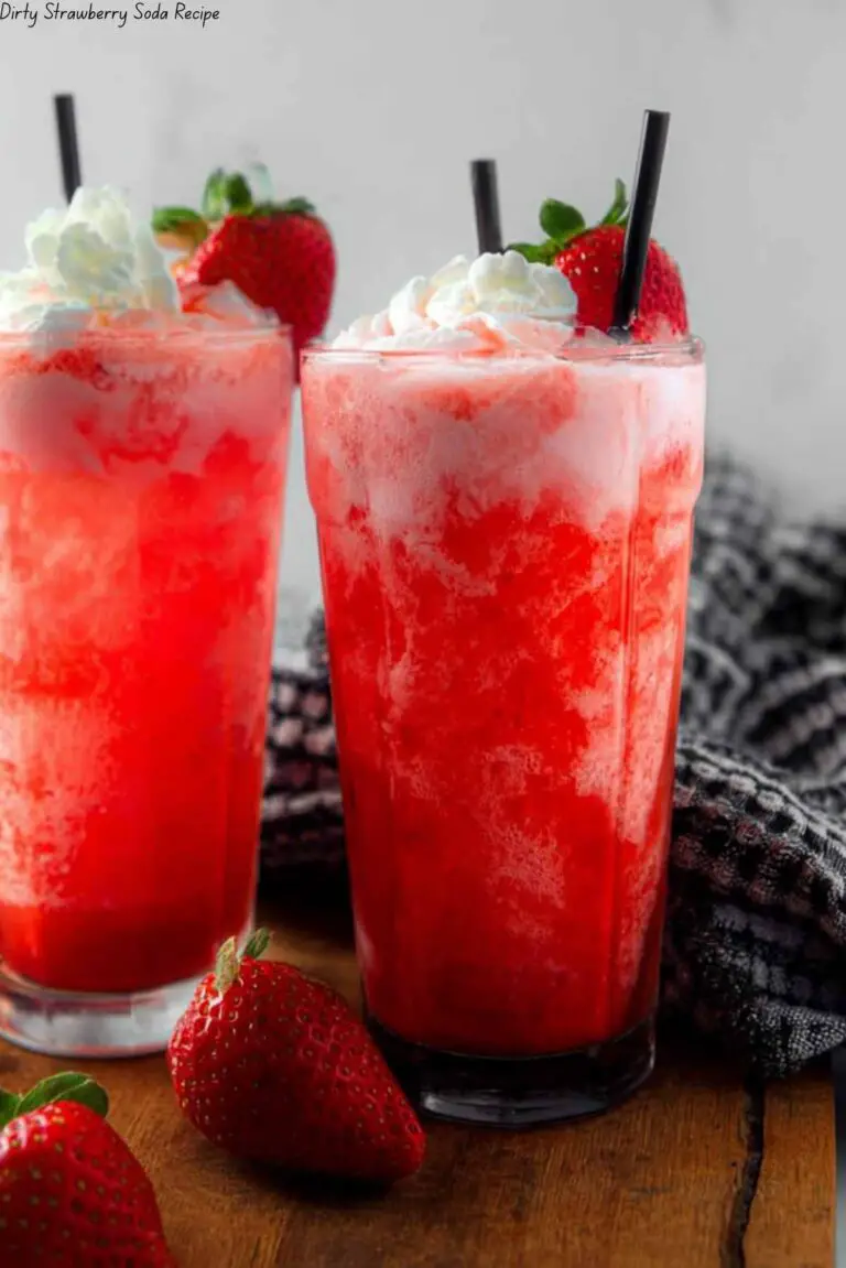 Dirty Strawberry Soda Recipe
