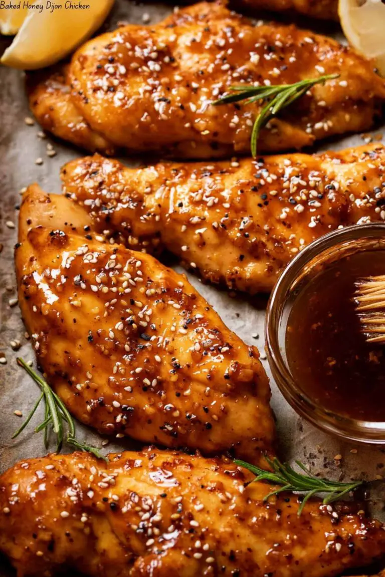 Baked Honey Dijon Chicken