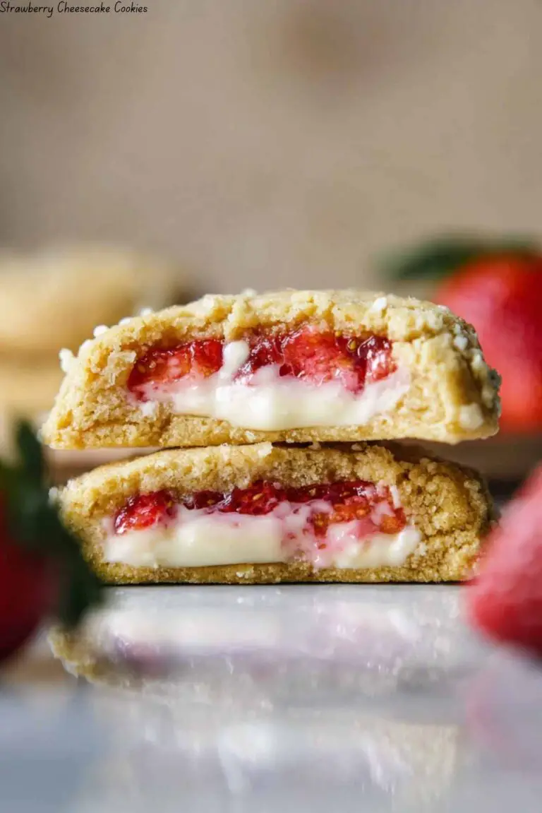 Strawberry Cheesecake Cookies