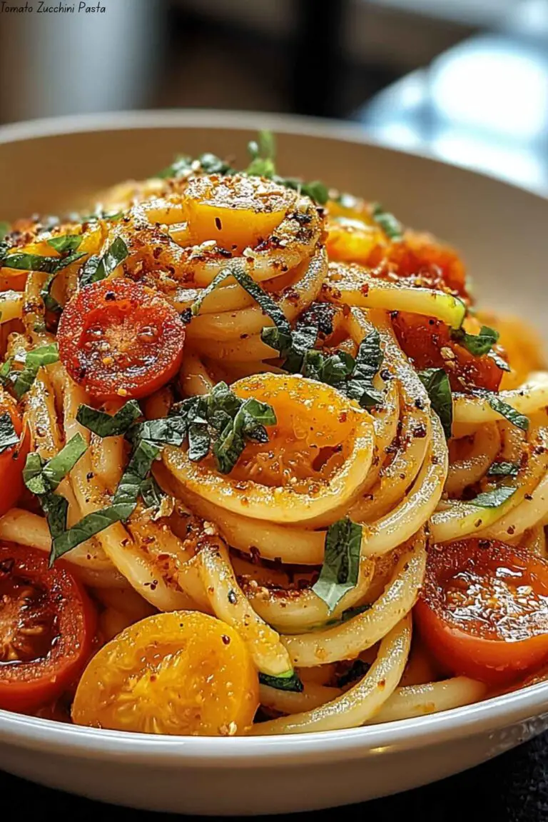Tomato Zucchini Pasta