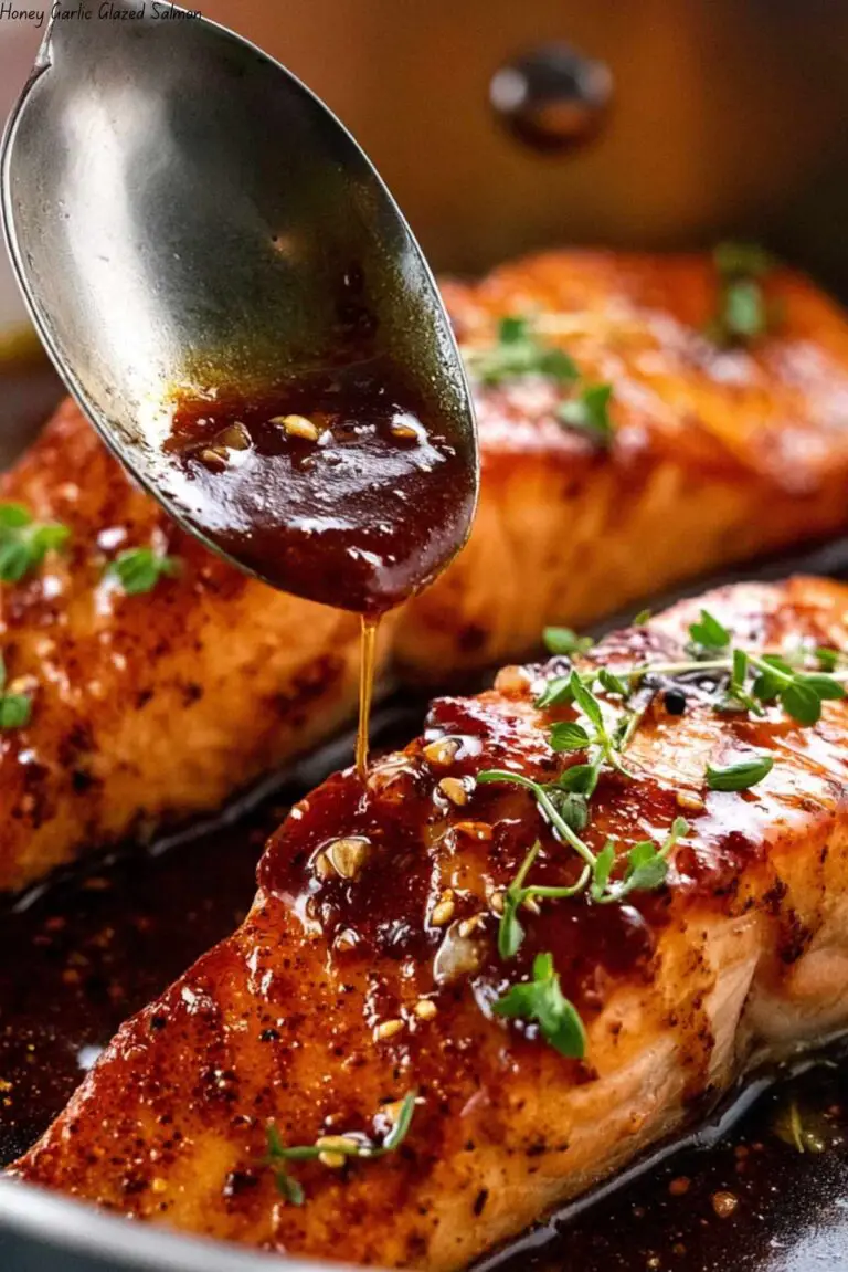Honey Garlic Glazed Salmon