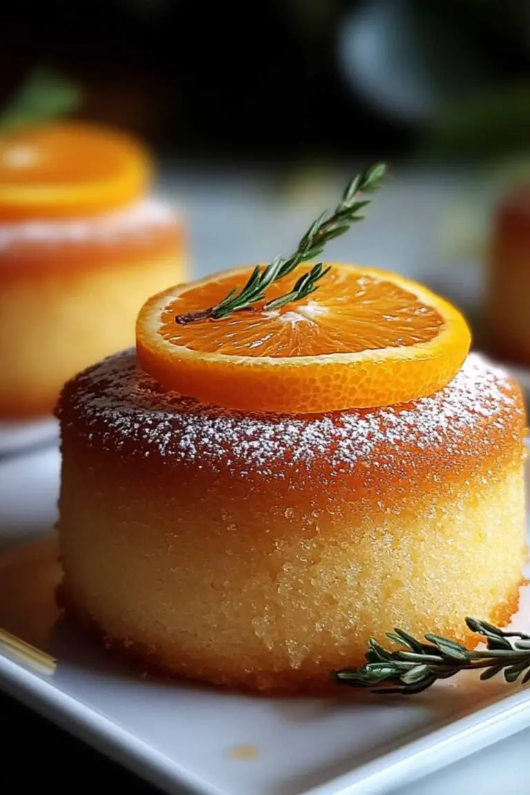 Orange Ginger Honey Cake