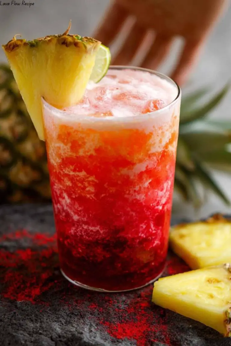 Lava Flow Recipe