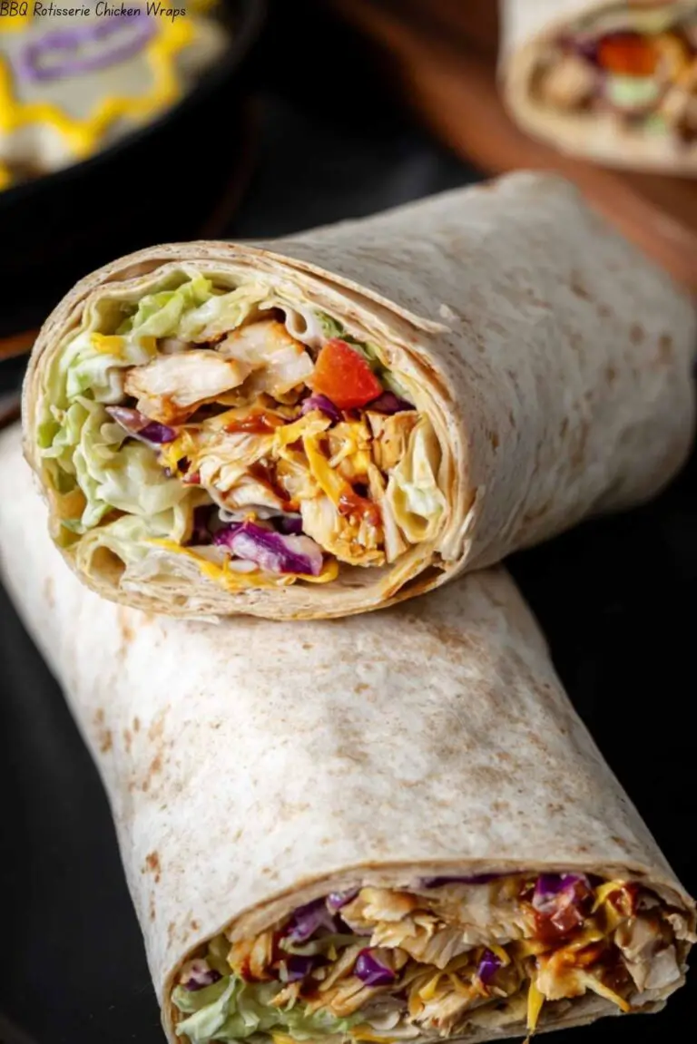 BBQ Rotisserie Chicken Wraps