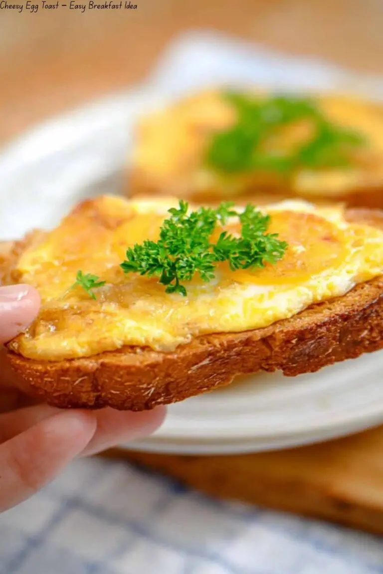 Cheesy Egg Toast – Easy Breakfast Idea