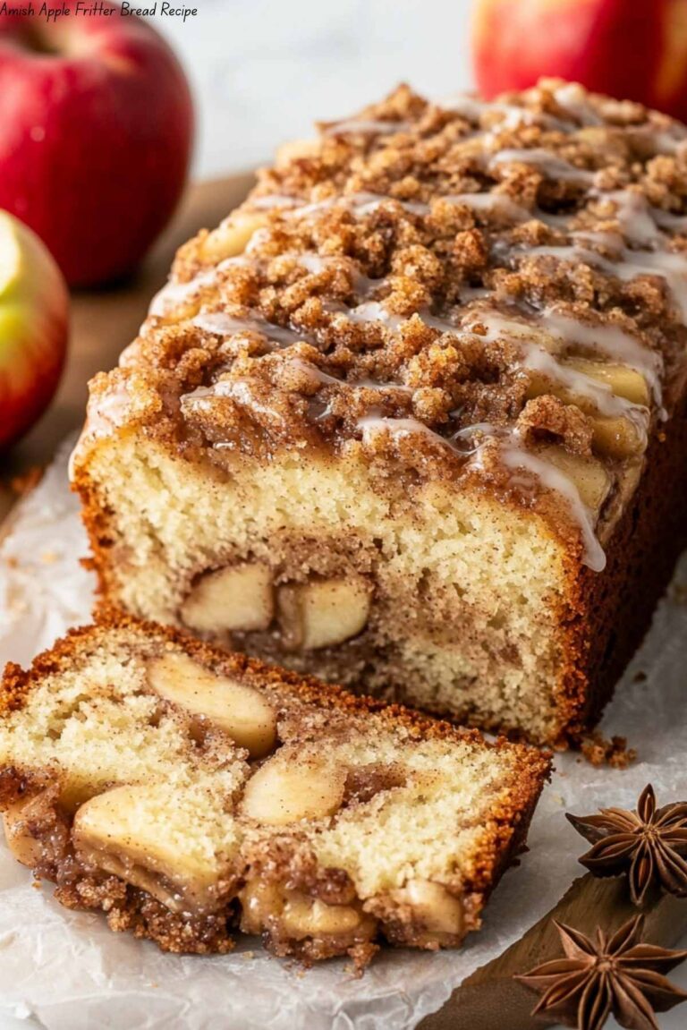 Amish Apple Fritter Bread Recipe