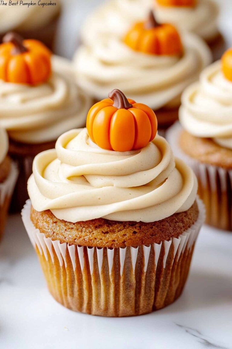 The Best Pumpkin Cupcakes