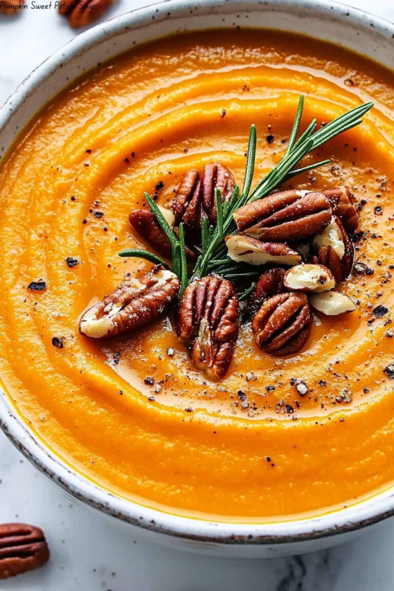 Pumpkin Sweet Potato Soup