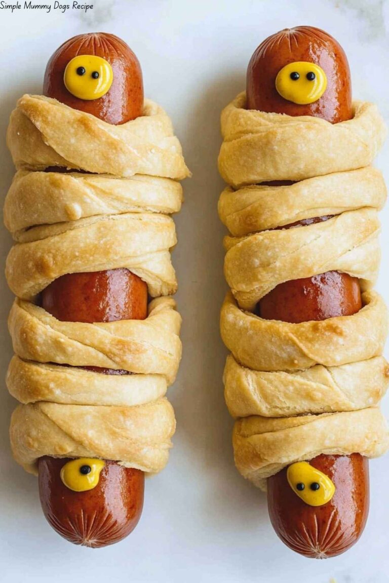 Simple Mummy Dogs Recipe