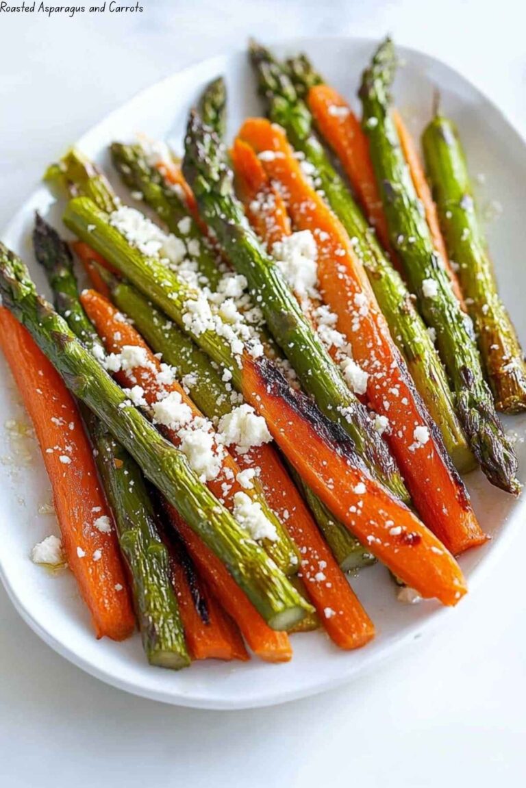 Roasted Asparagus and Carrots