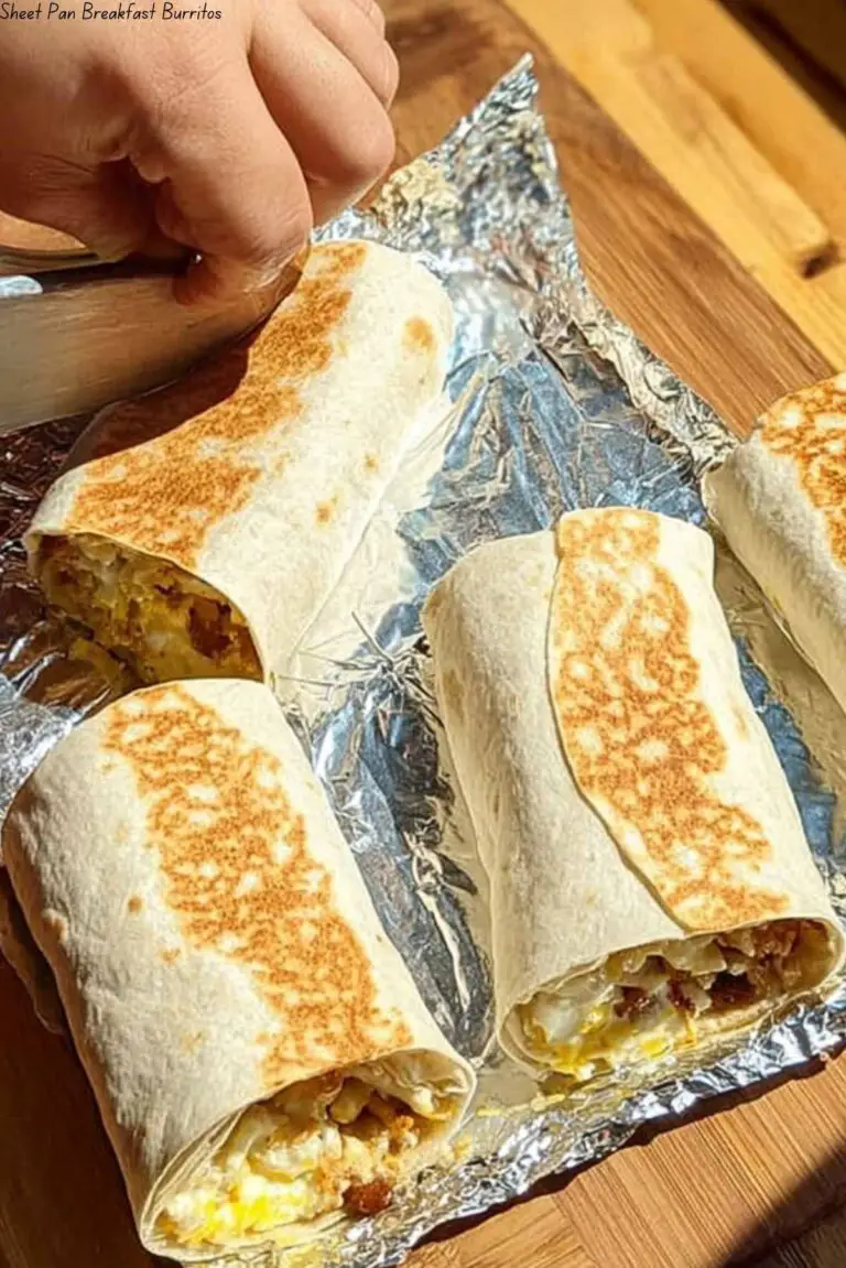 Sheet Pan Breakfast Burritos