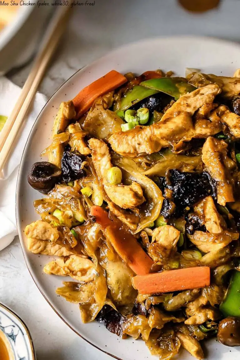 Moo Shu Chicken (paleo, whole30, gluten-free)