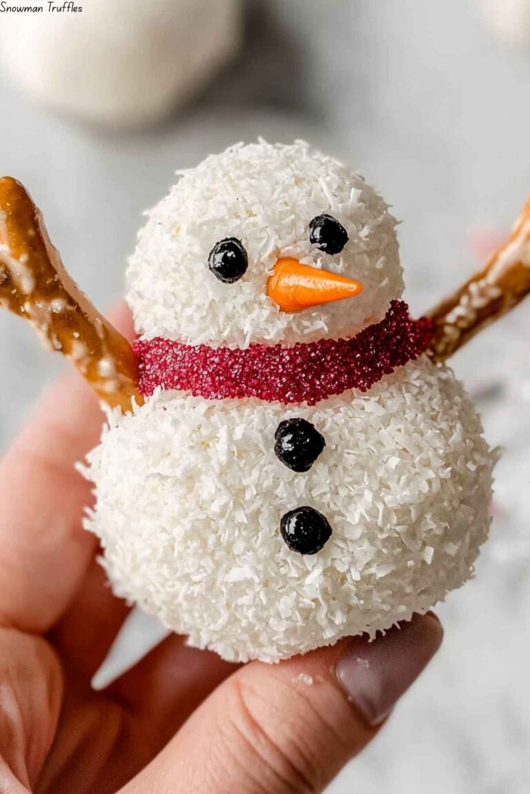 Snowman Truffles